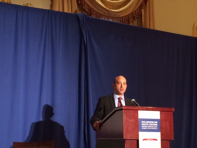 Jonathan Greenblatt, White House Special Assistant to the President welcoming us.